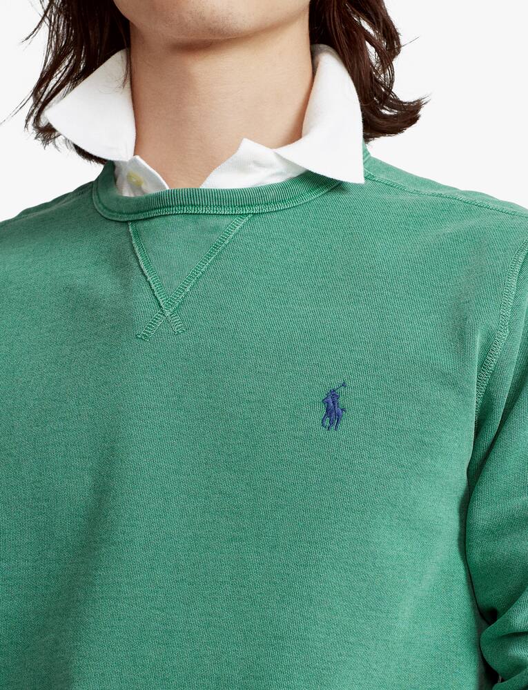 rinascente Polo Ralph Lauren Garment dyed roundneck sweatshirt