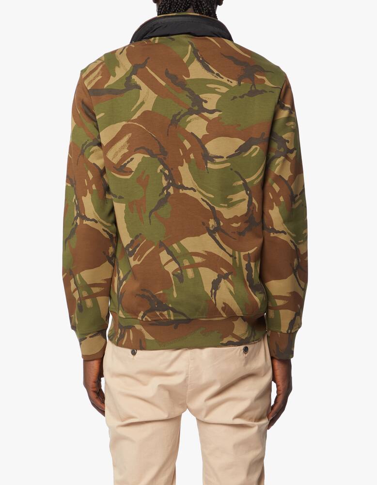 rinascente Polo Ralph Lauren Camo nylon half zip sweatshirt