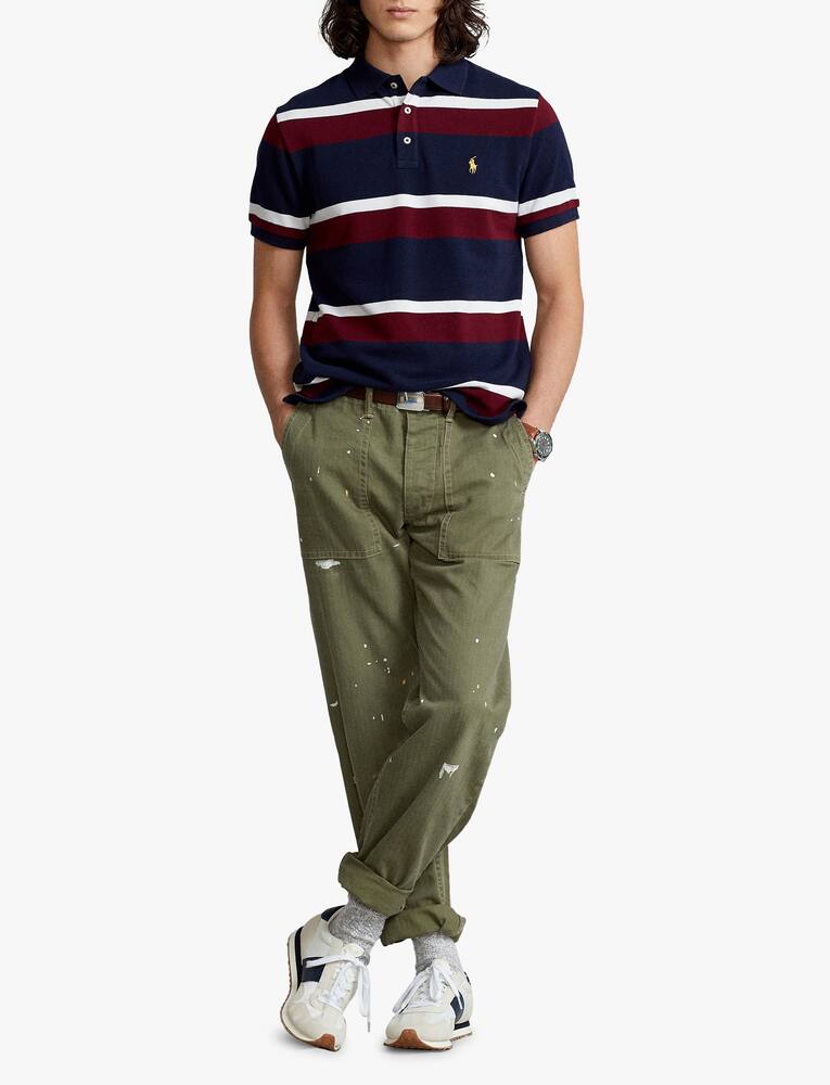 rinascente Polo Ralph Lauren Polo manica corta mesh a righe