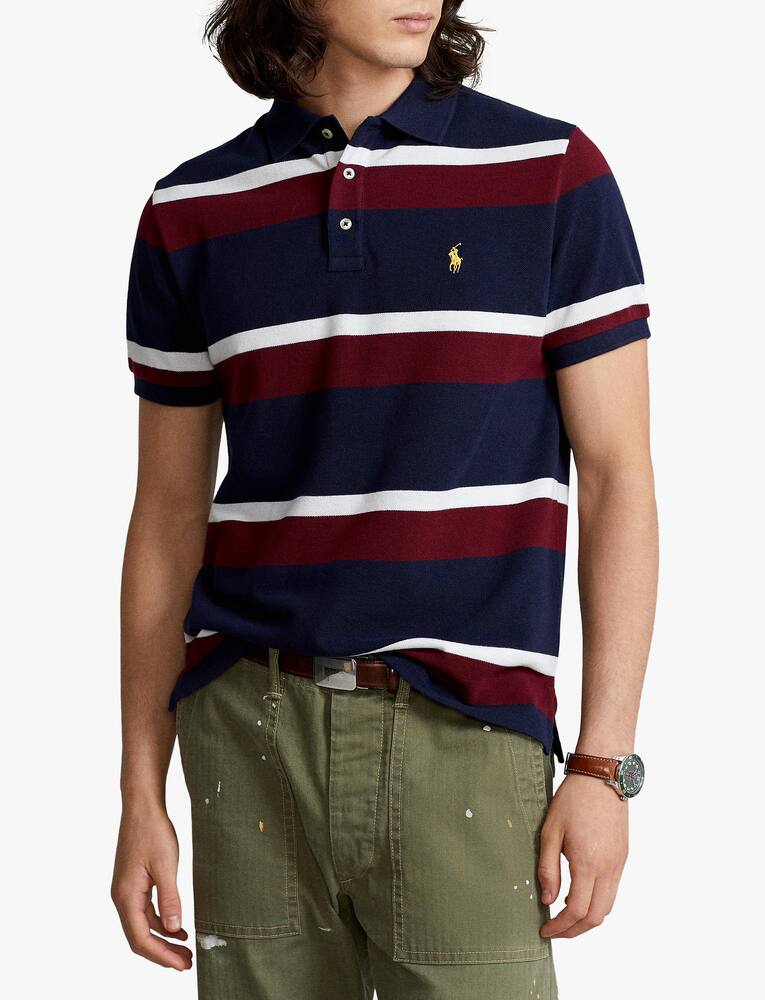 rinascente Polo Ralph Lauren Polo manica corta mesh a righe