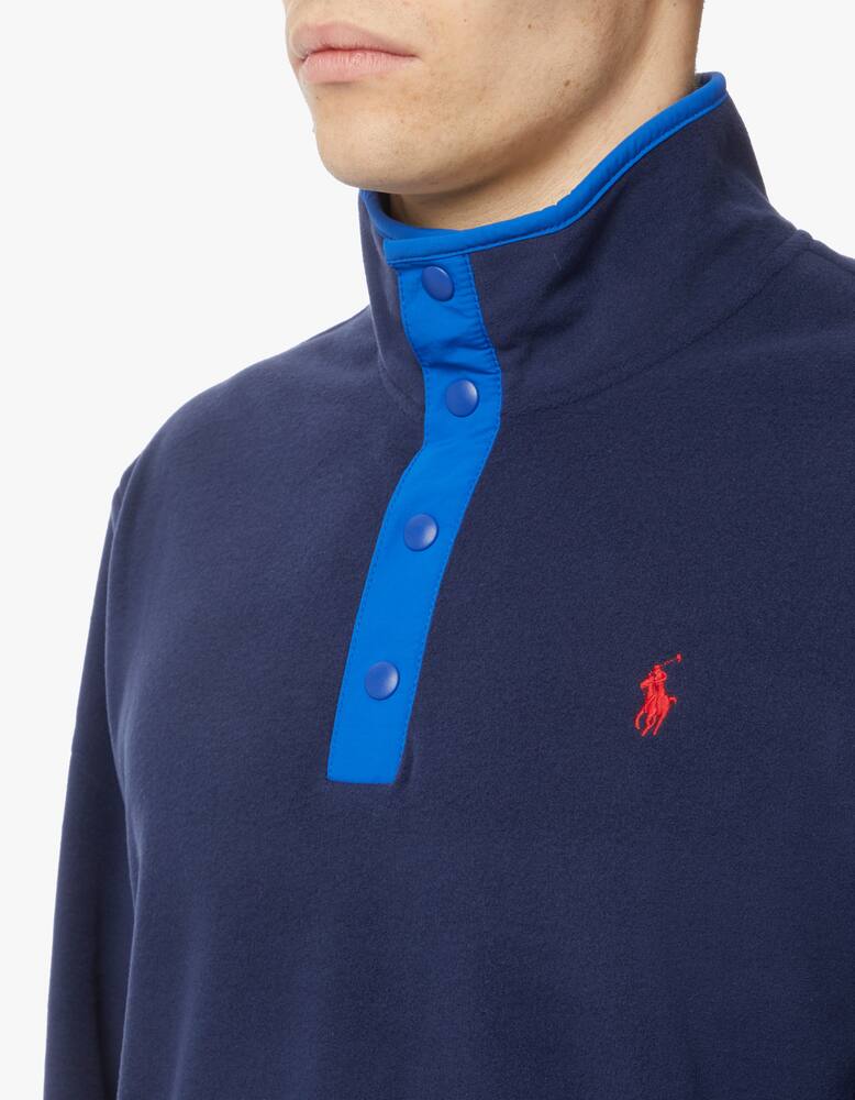 rinascente Polo Ralph Lauren Felpa in pile con bottoni