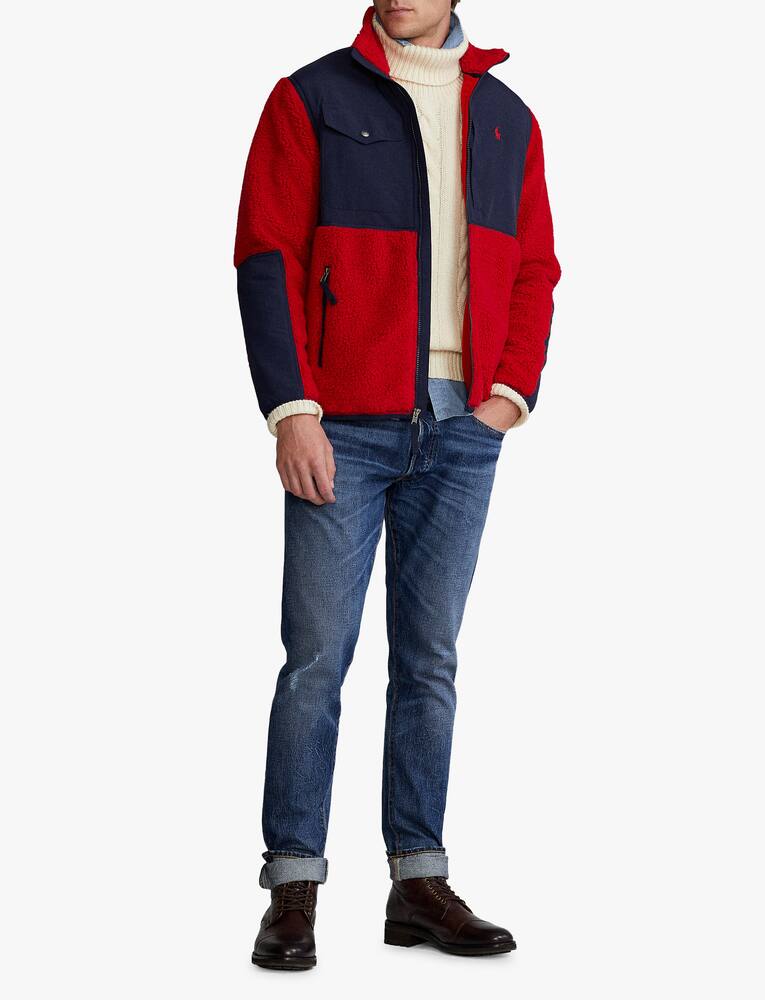 rinascente Polo Ralph Lauren Bicolor fleece sweatshirt