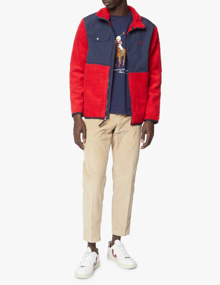 rinascente Polo Ralph Lauren Bicolor fleece sweatshirt