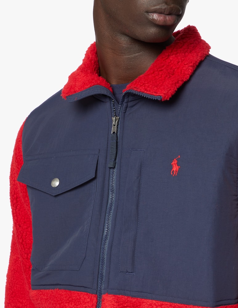 rinascente Polo Ralph Lauren Bicolor fleece sweatshirt