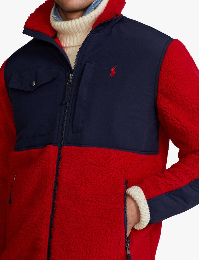 rinascente Polo Ralph Lauren Bicolor fleece sweatshirt