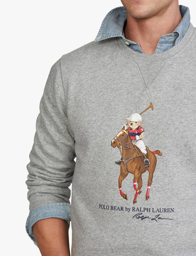 rinascente Polo Ralph Lauren Bear cortina roundneck sweatshirt