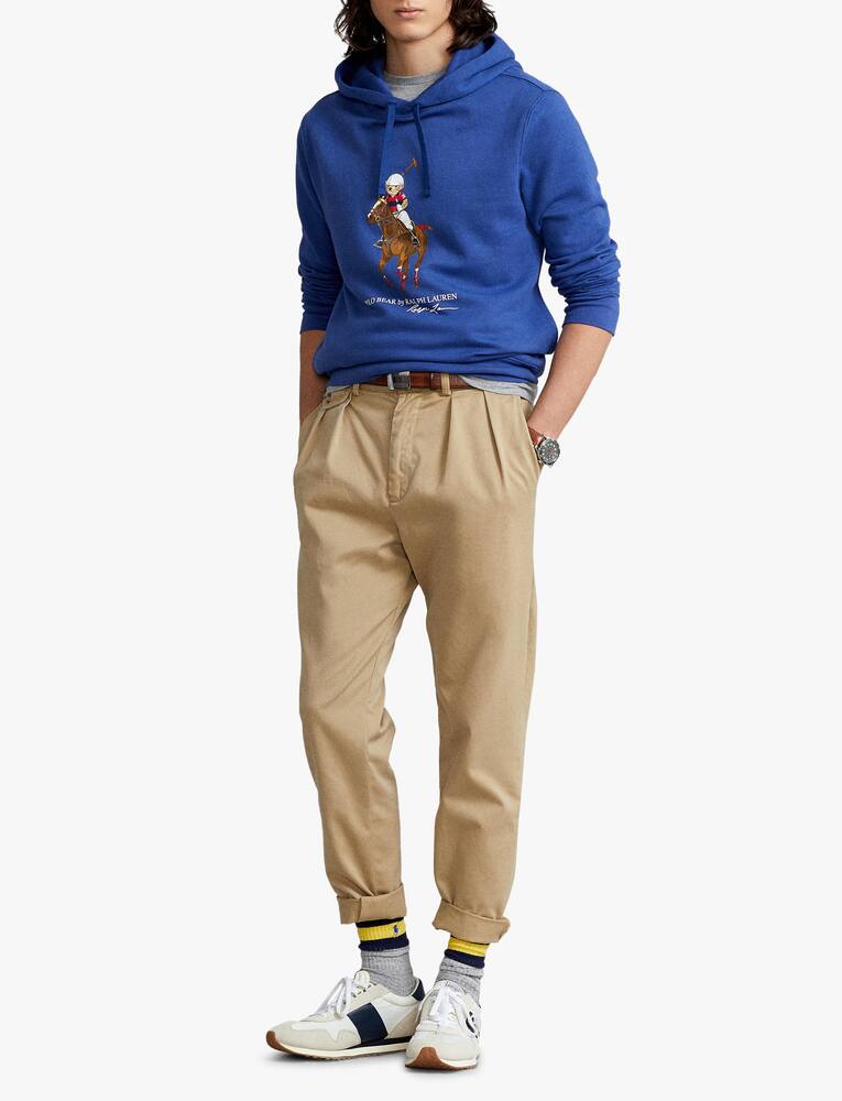 rinascente Polo Ralph Lauren Bear logo greenwich hoodie