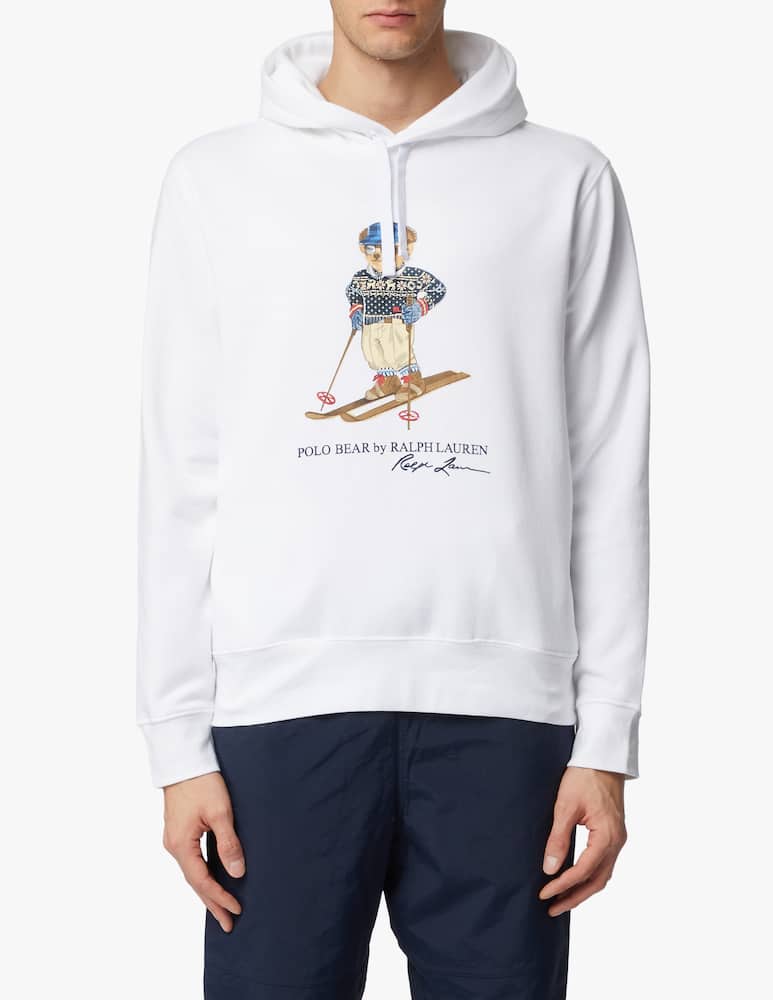 Polo Ralph Lauren Bear logo greenwich hoodie - picture 4