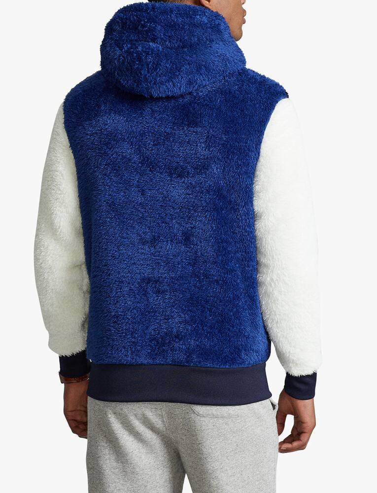 rinascente Polo Ralph Lauren Polar color block ortina hoodie