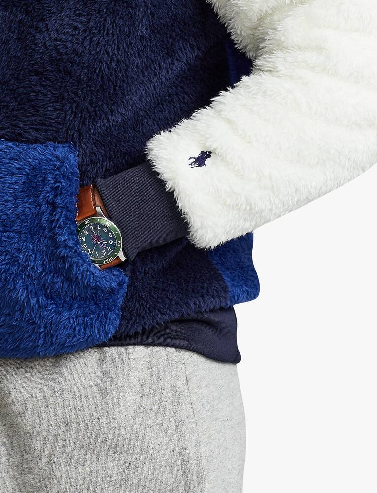 rinascente Polo Ralph Lauren Polar color block ortina hoodie