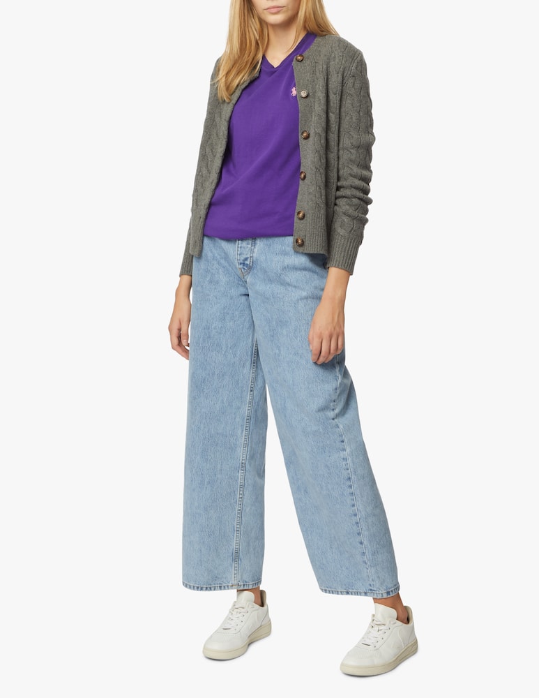 rinascente Polo Ralph Lauren T-shirt in cotone - viola