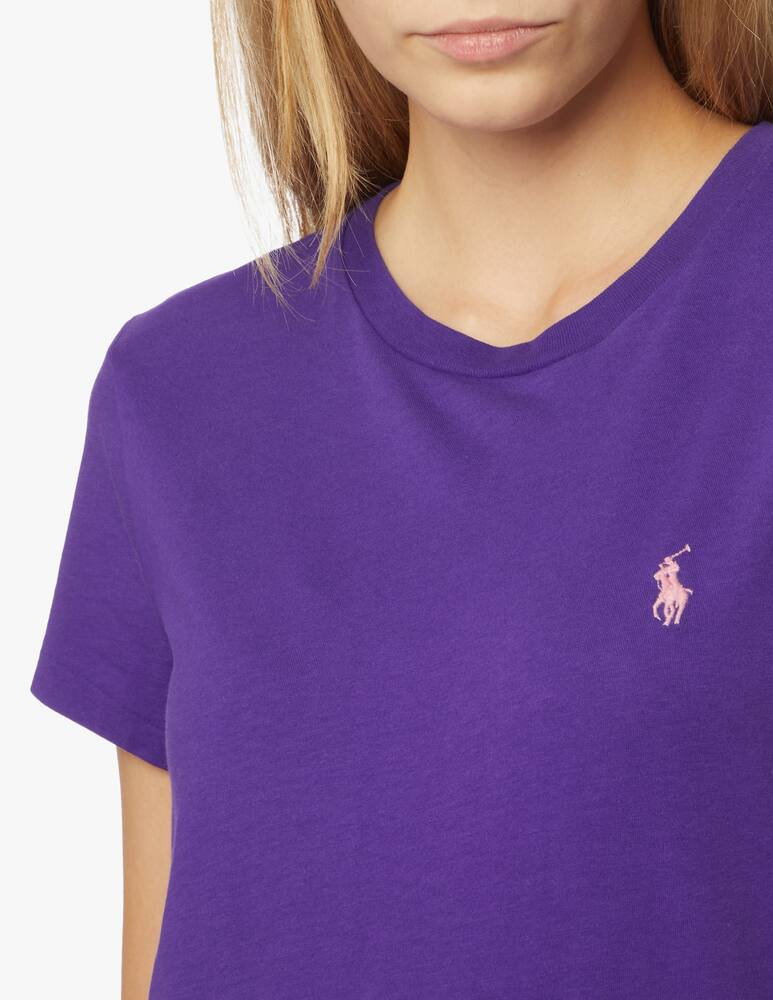 rinascente Polo Ralph Lauren T-shirt in cotone - viola