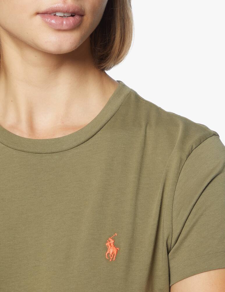 Polo Ralph Lauren Cotton t-shirt - olive - picture 4 Polo Ralph Lauren Cotton t-shirt - olive - picture 4