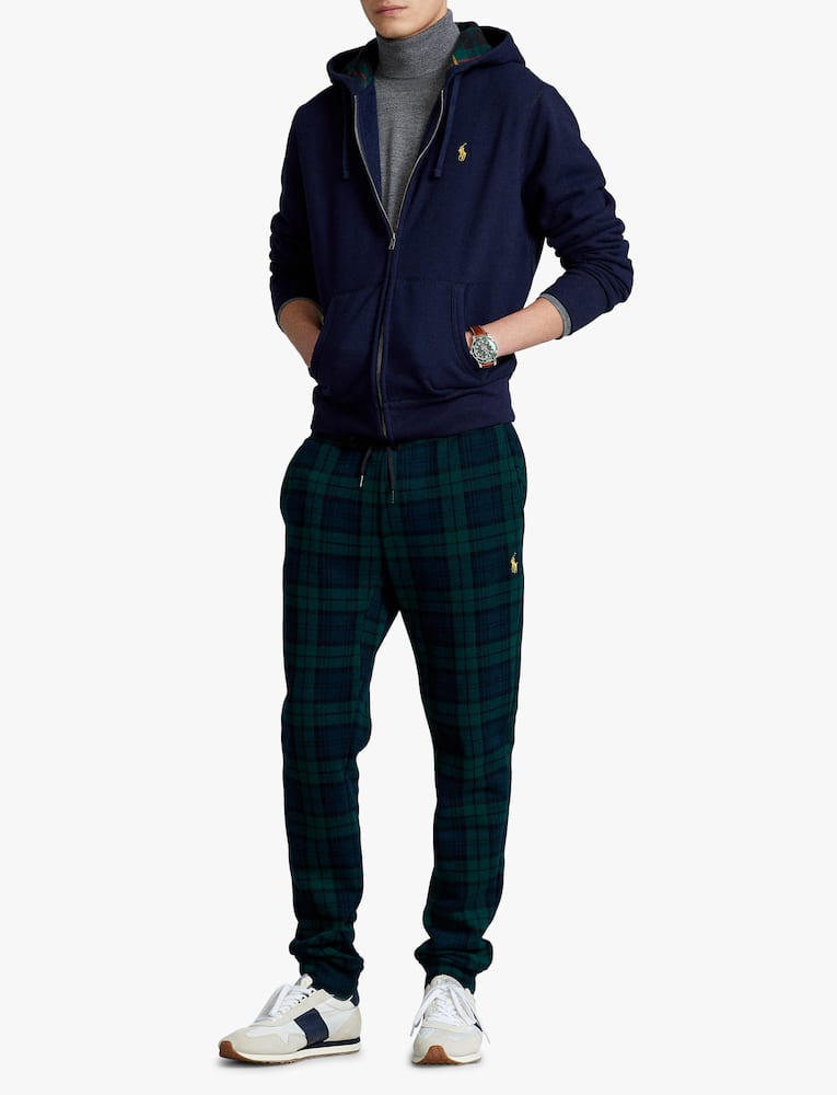 rinascente Polo Ralph Lauren Heritage check hoodie