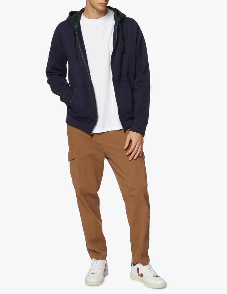 rinascente Polo Ralph Lauren Heritage check hoodie