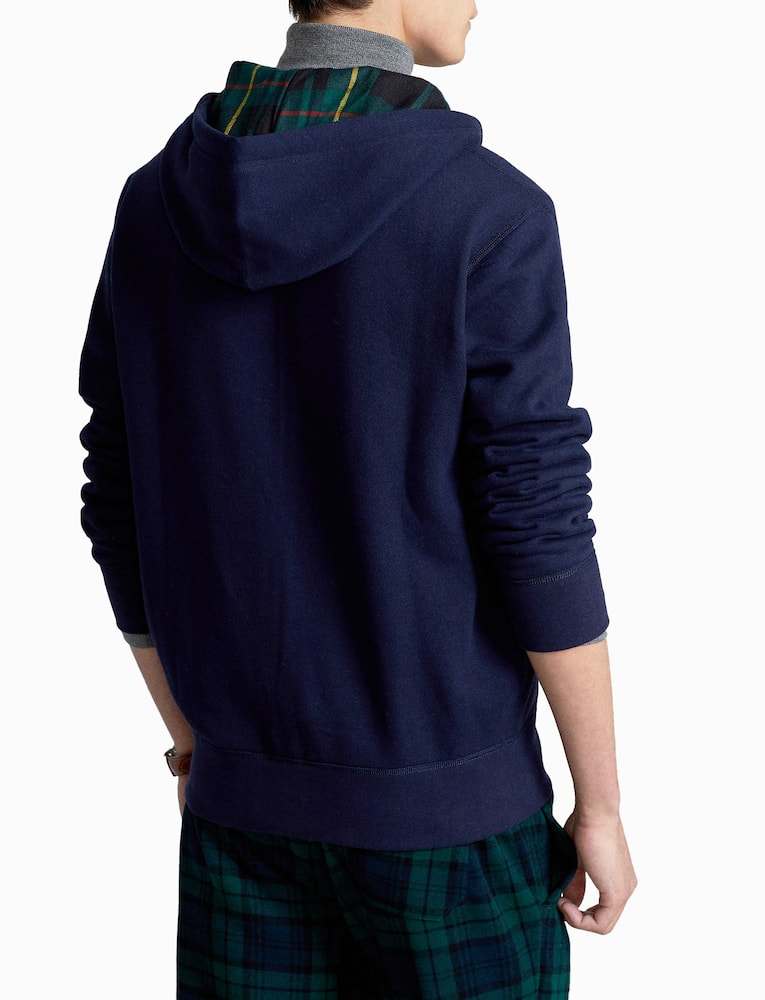 rinascente Polo Ralph Lauren Heritage check hoodie