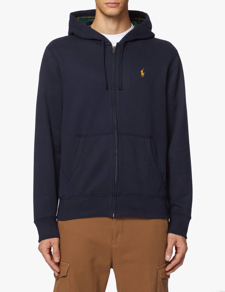 rinascente Polo Ralph Lauren Heritage check hoodie