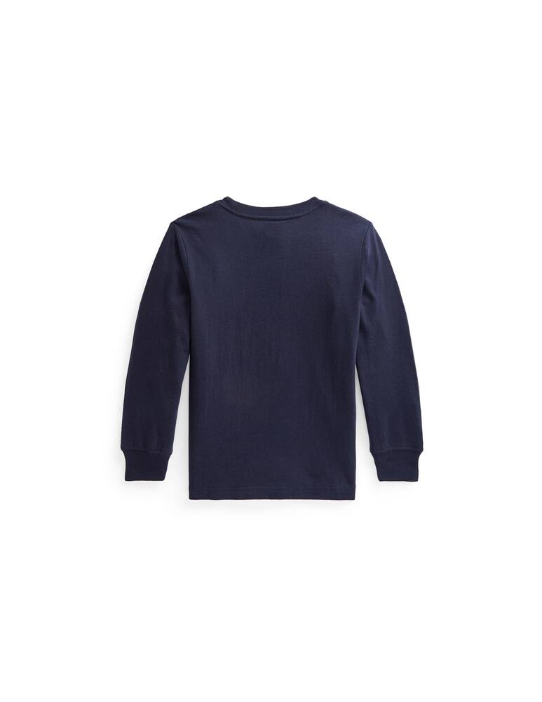 rinascente Polo Ralph Lauren Maglietta girocollo manica lunga in cotone