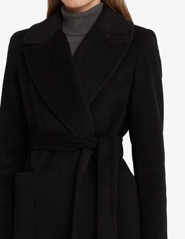 rinascente Lauren Ralph Lauren DB wool blend coat - Black