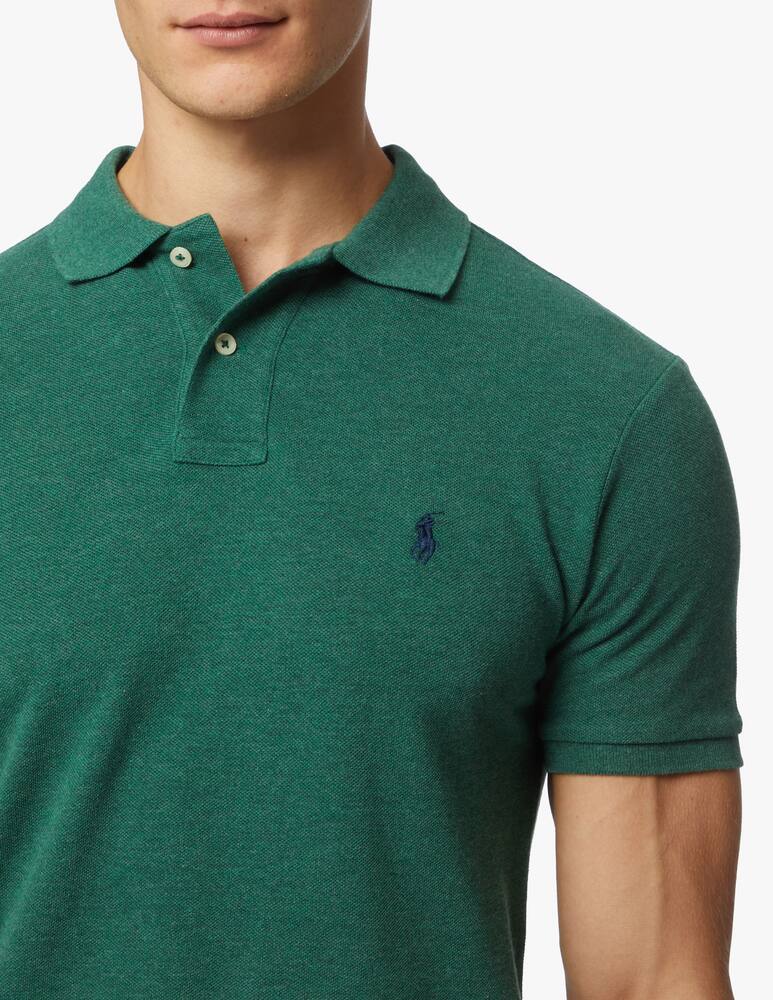 rinascente Polo Ralph Lauren Basic mesh slim fit short sleeve polo shirt