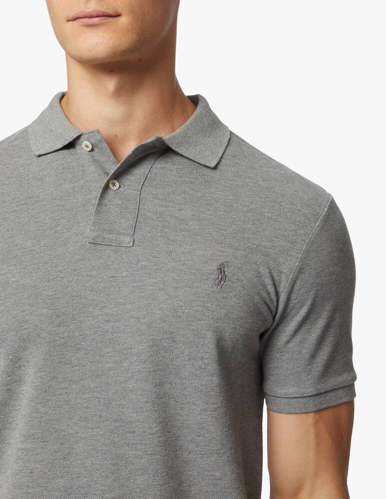 rinascente Polo Ralph Lauren Basic mesh slim fit short sleeve polo shirt