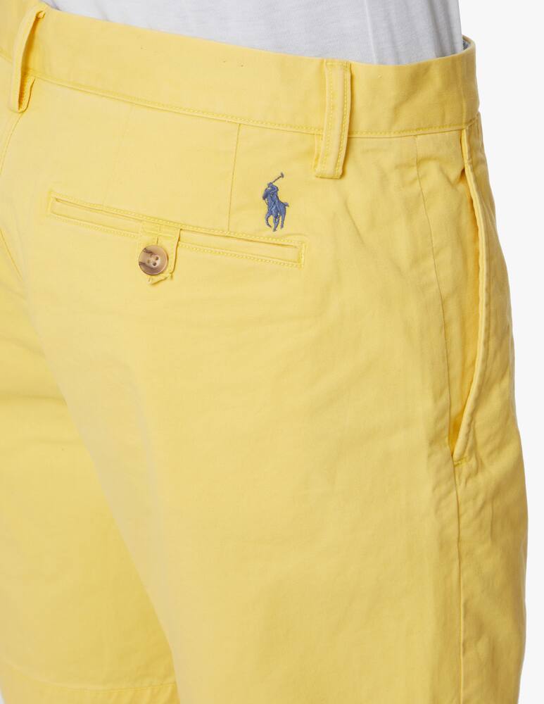 rinascente Polo Ralph Lauren Pantaloni corti bedford stretch twill - giallo