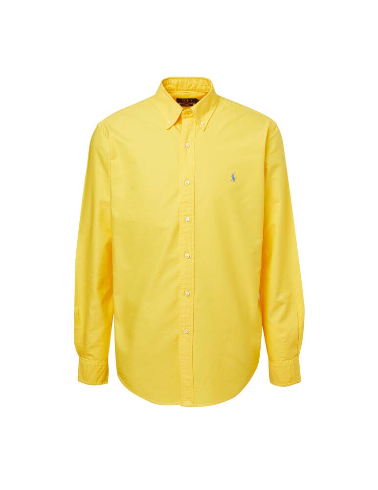 rinascente Polo Ralph Lauren oxford bottondown custom fit shirt - yellow