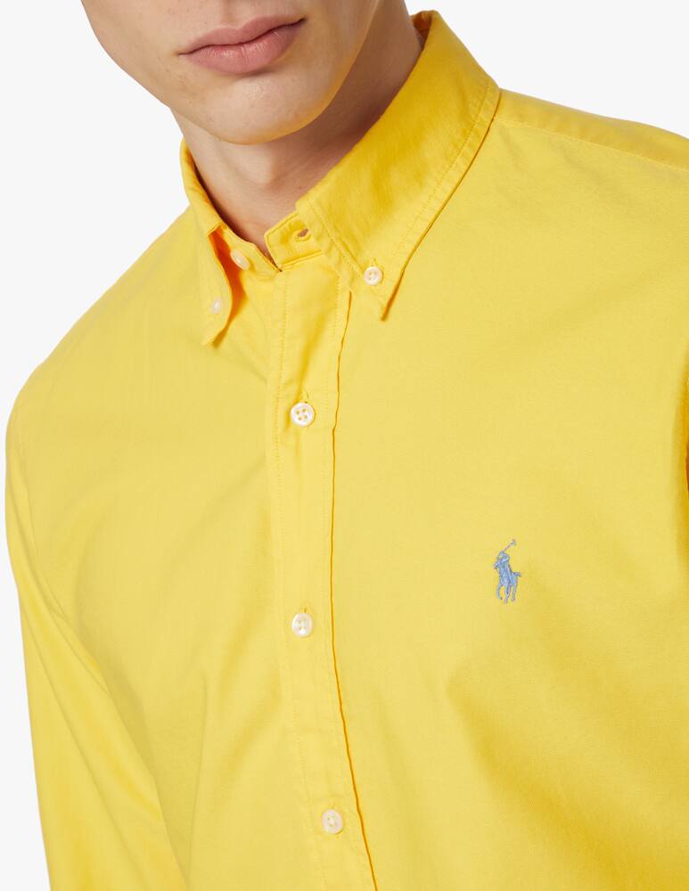 rinascente Polo Ralph Lauren oxford bottondown custom fit shirt - yellow