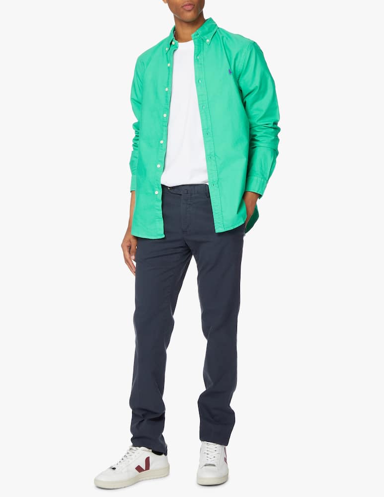 rinascente Polo Ralph Lauren Camicia oxford bottondown custom fit - verde