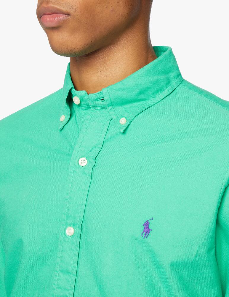 rinascente Polo Ralph Lauren Camicia oxford bottondown custom fit - verde