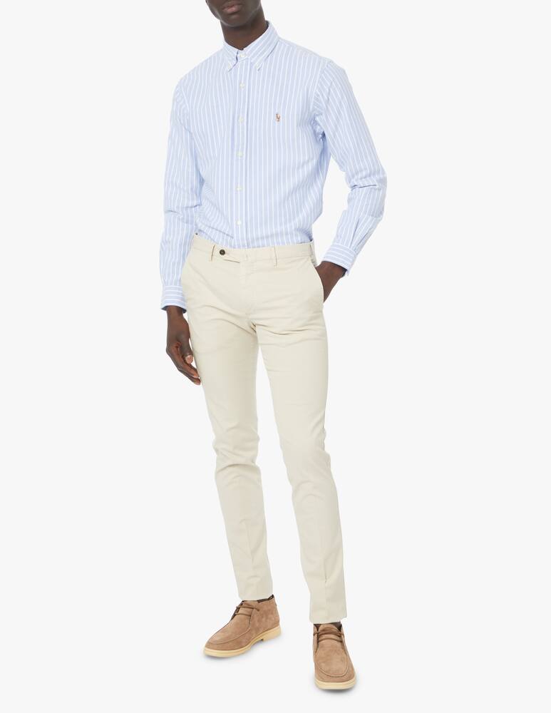 rinascente Polo Ralph Lauren Camicia custoxford a righe - blu