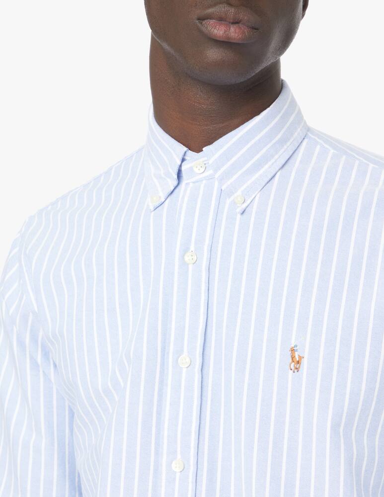 rinascente Polo Ralph Lauren Camicia custoxford a righe - blu