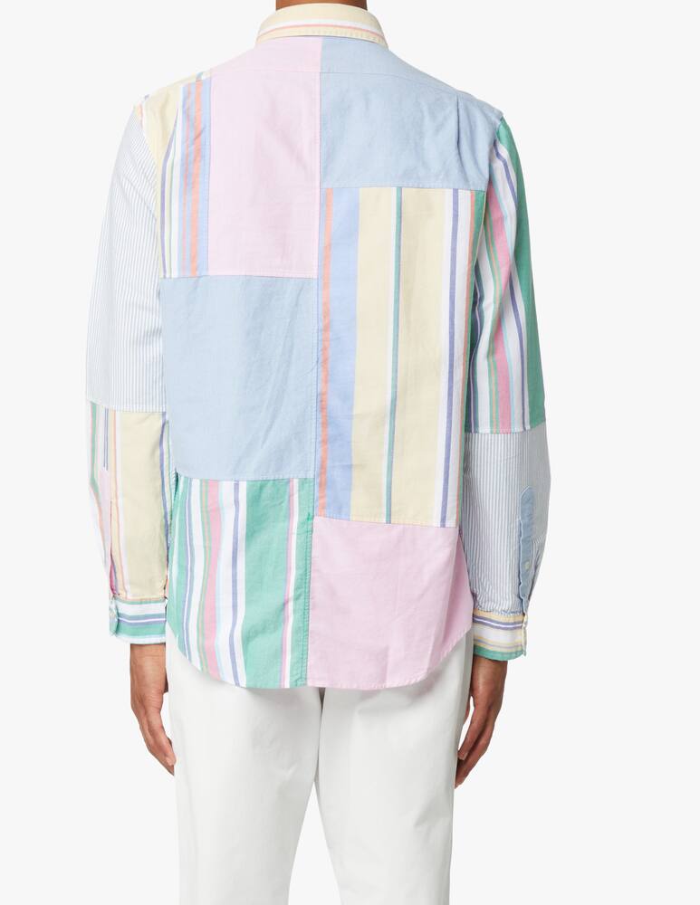 rinascente Polo Ralph Lauren Oxford patchwork shirt - multi
