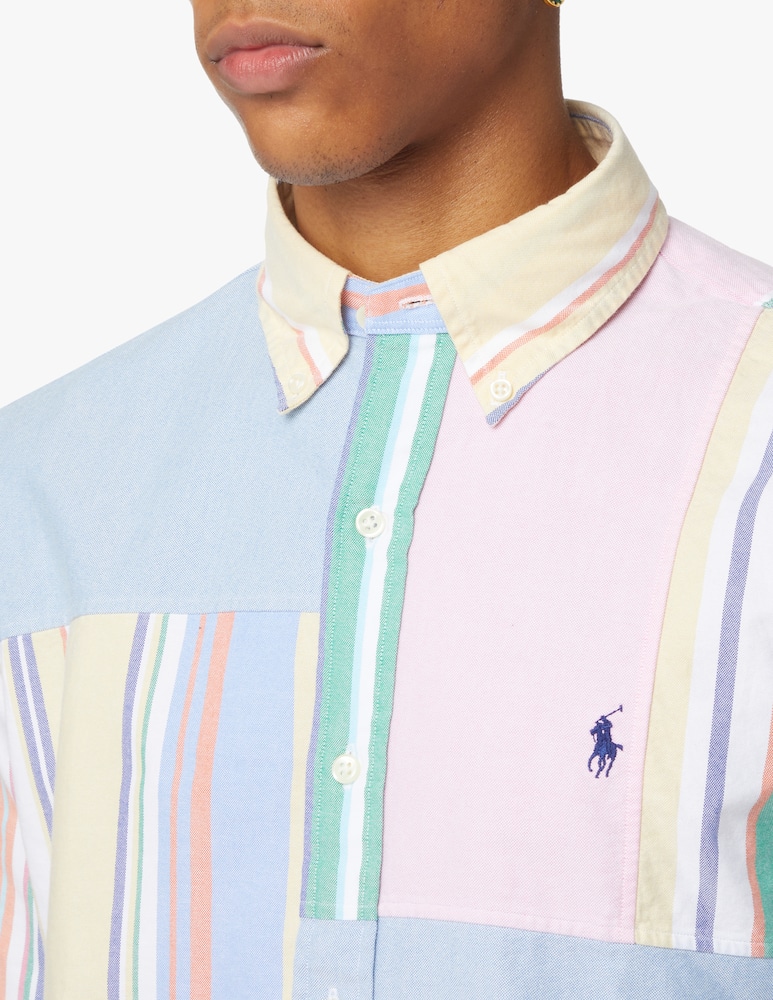 Polo Ralph Lauren Camicia oxford patchwork - multicolor - immagine 4 Polo Ralph Lauren Camicia oxford patchwork - multicolor - immagine 4