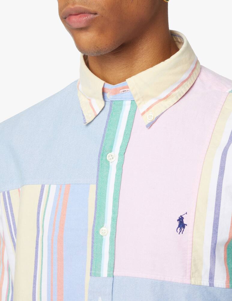 rinascente Polo Ralph Lauren Oxford patchwork shirt - multi