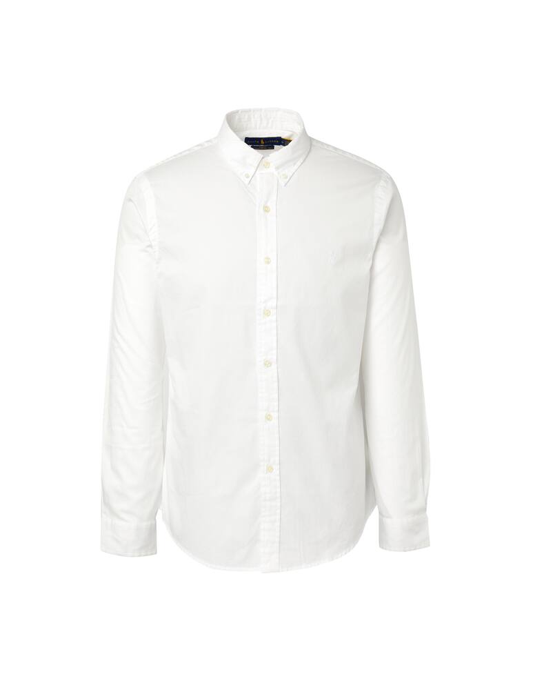 rinascente Polo Ralph Lauren Slim twill cotton shirt - white