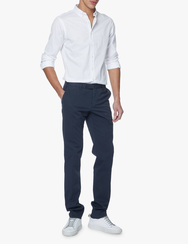 rinascente Polo Ralph Lauren Slim twill cotton shirt - white