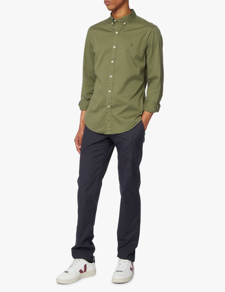 rinascente Polo Ralph Lauren Camicia in cotone twill slim - verde
