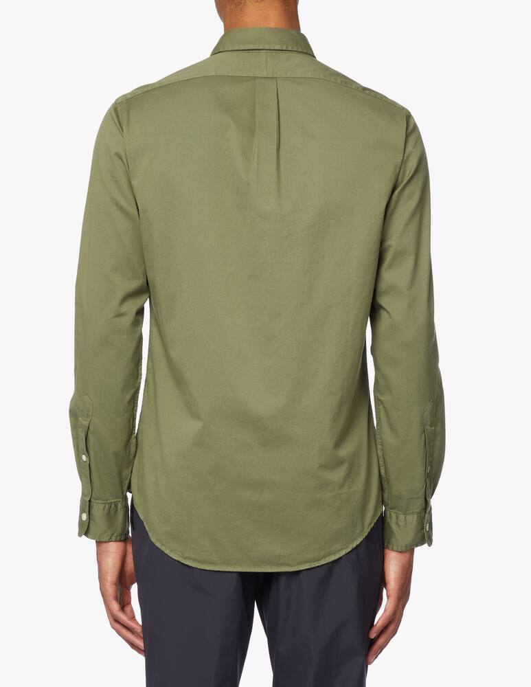 rinascente Polo Ralph Lauren Camicia in cotone twill slim - verde