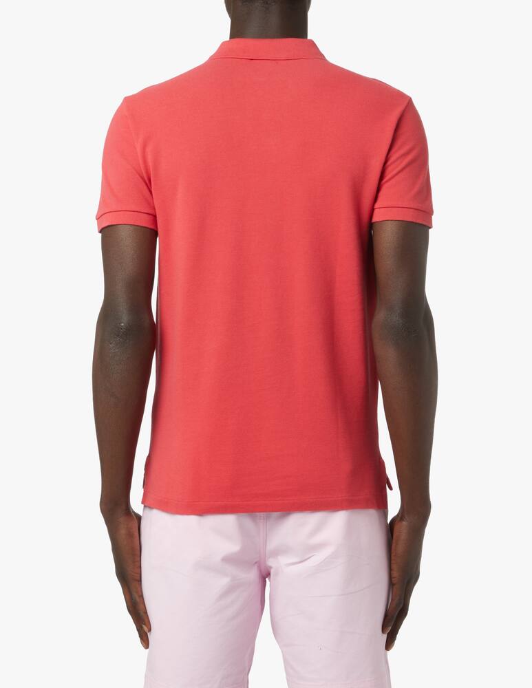rinascente Polo Ralph Lauren Basic slim fit polo shirt - red