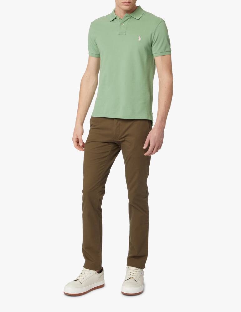 rinascente Polo Ralph Lauren Basic slim fit polo shirt - green
