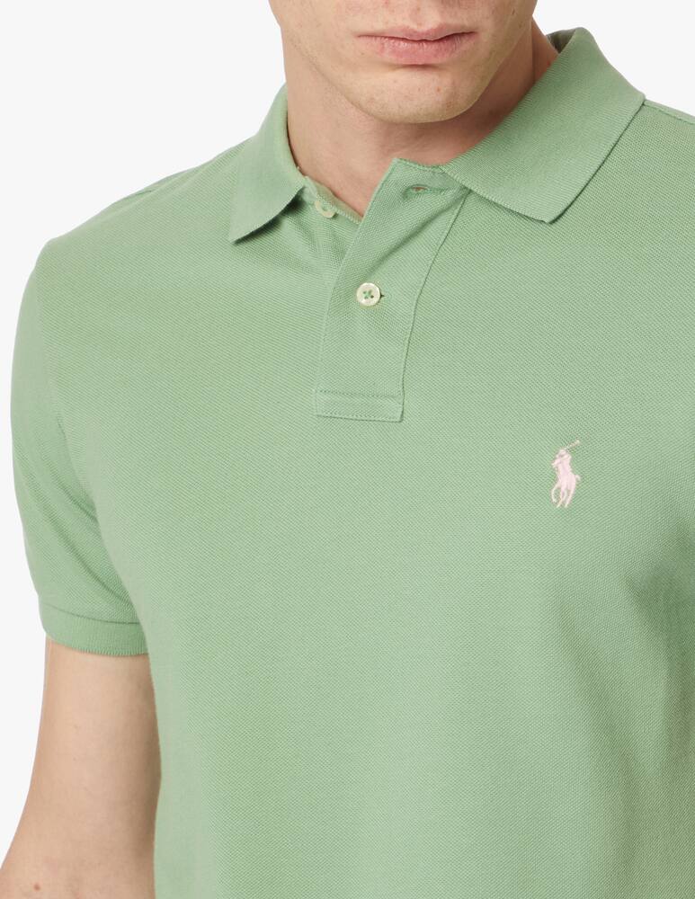 rinascente Polo Ralph Lauren Basic slim fit polo shirt - green