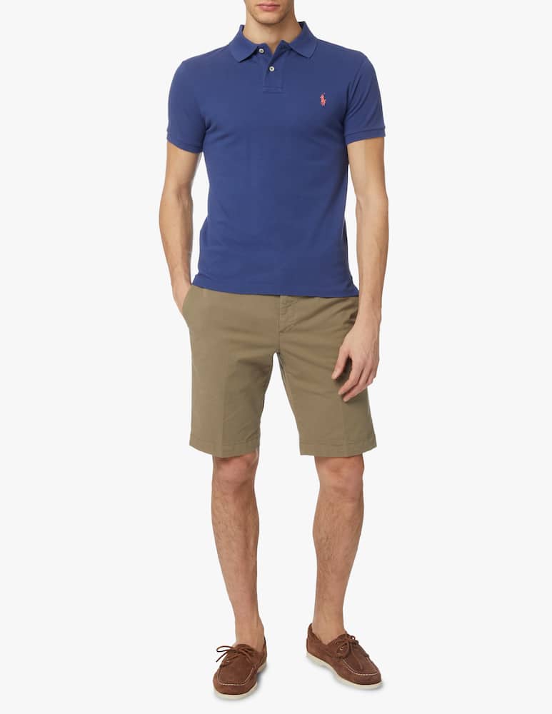 rinascente Polo Ralph Lauren Polo basic slim fit - azzurro