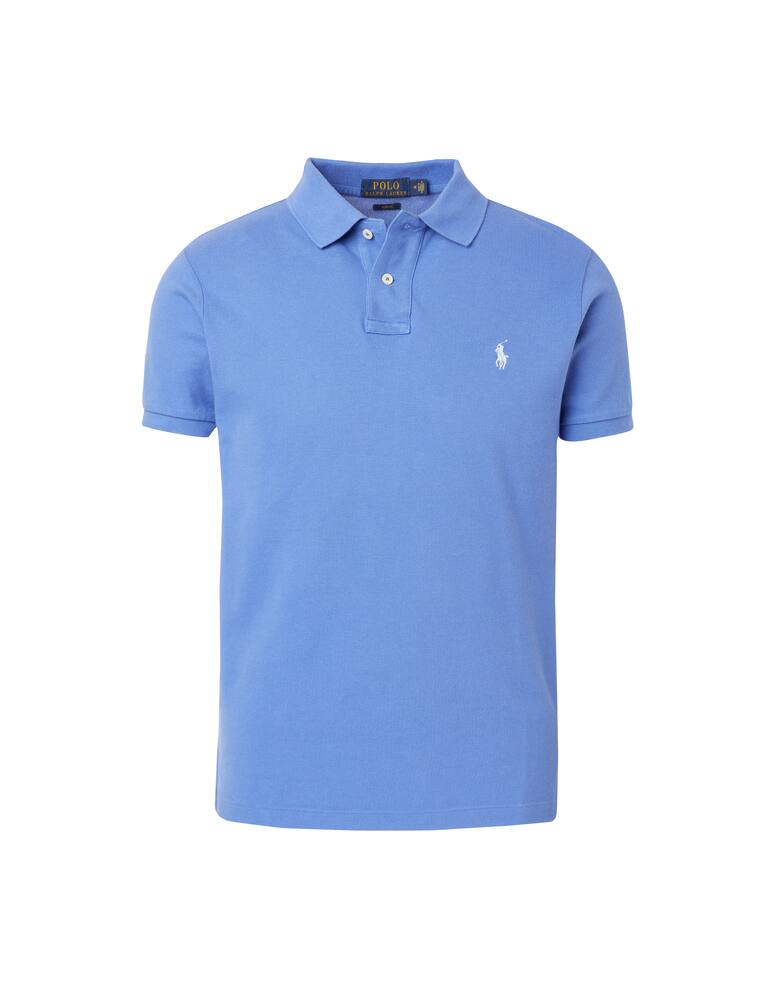 rinascente Polo Ralph Lauren Basic slim fit polo shirt - blue