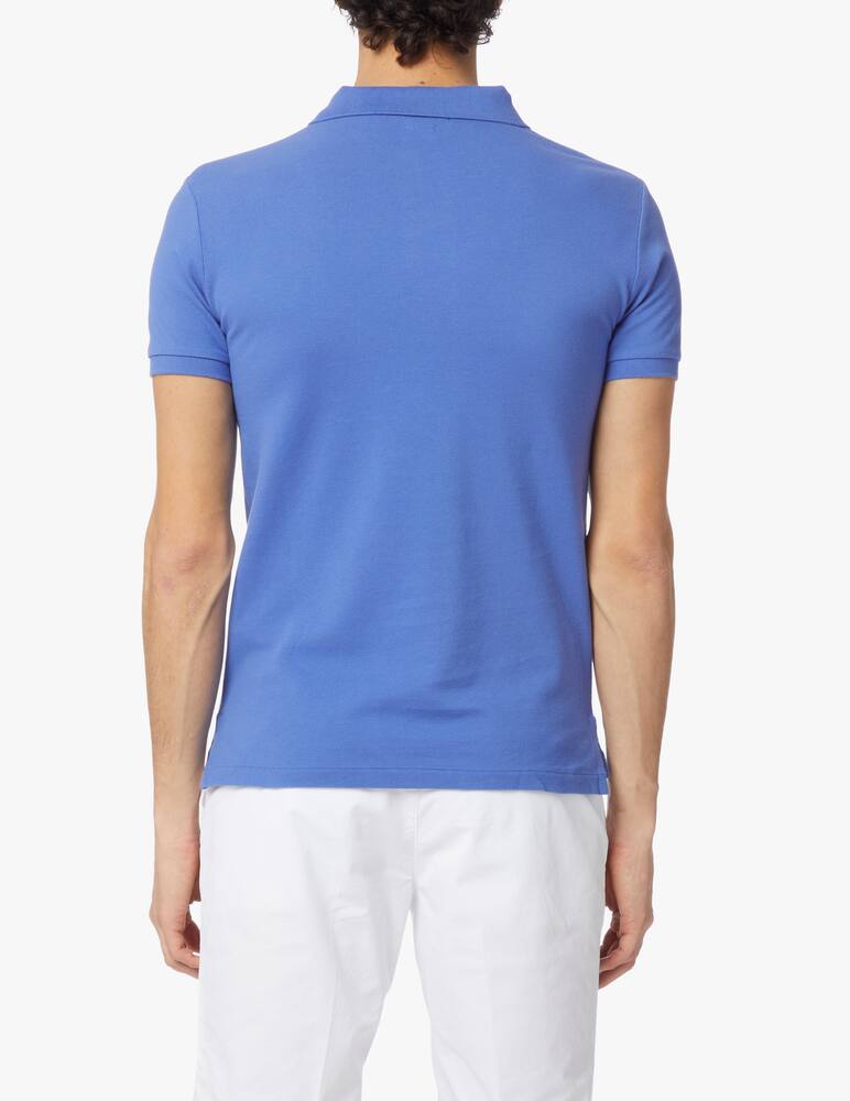 rinascente Polo Ralph Lauren Basic slim fit polo shirt - blue