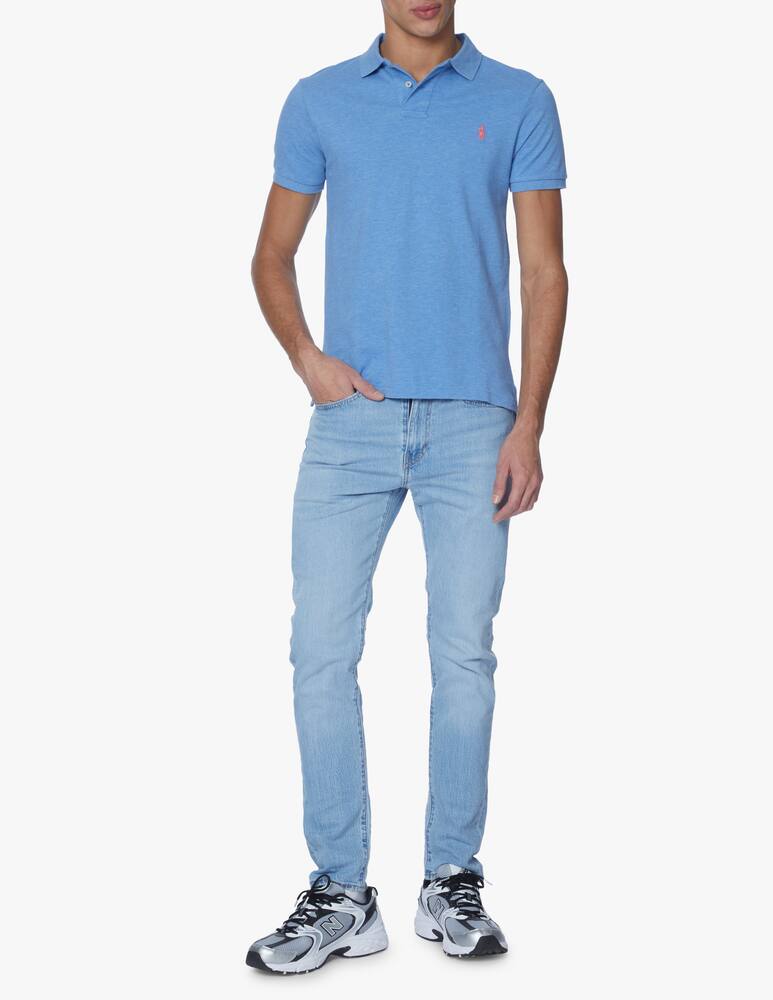 rinascente Polo Ralph Lauren Basic slim fit polo shirt - blue