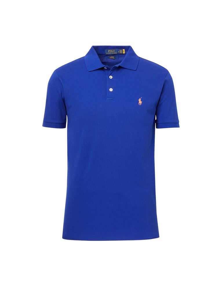 rinascente Polo Ralph Lauren Polo manica corta slim fit stretch mesh - blu