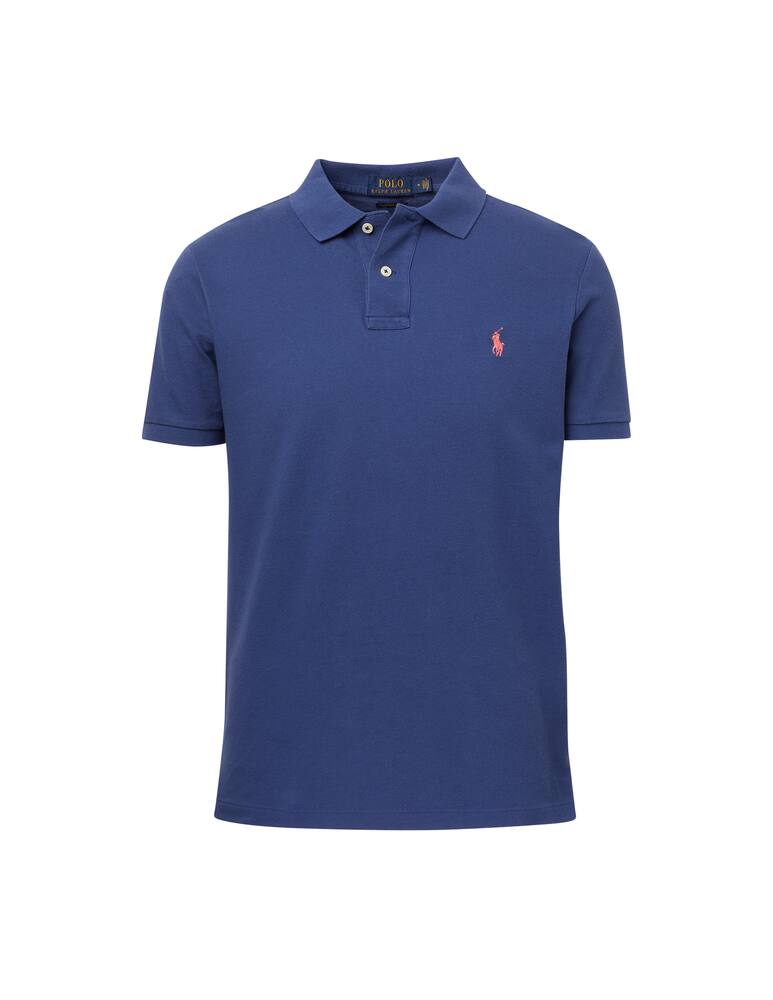 rinascente Polo Ralph Lauren Polo basic mesh custom fit - azzurro