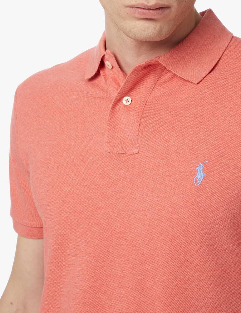 rinascente Polo Ralph Lauren Polo basic mesh custom fit - rosso