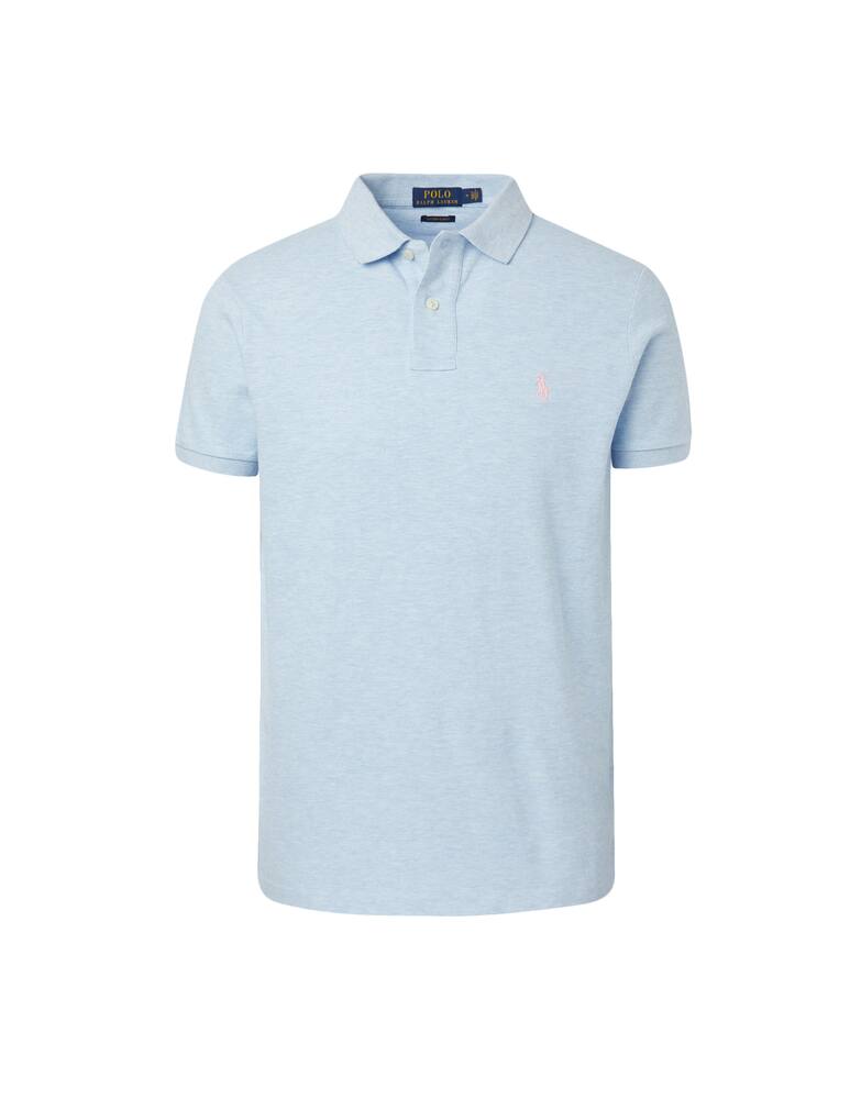 rinascente Polo Ralph Lauren Mesh custom fit polo shirt - blue